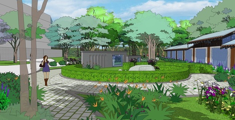 山東藝術(shù)學(xué)院綠地景觀設(shè)計 藝術(shù)、生態(tài)與人文的交融